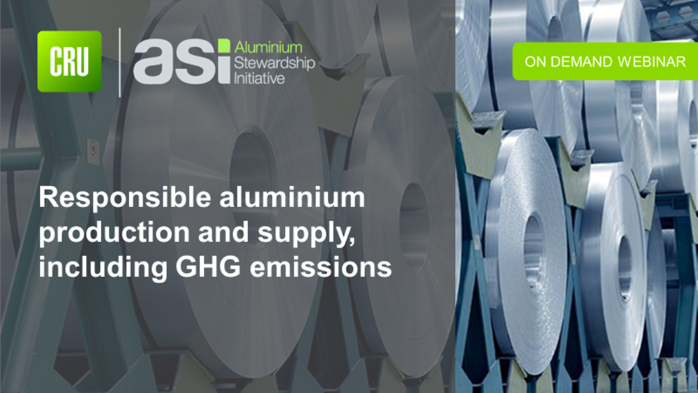 CRU-ASI aluminium sustainability webinar 2021